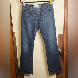 VTG 2000s Abercrombie & Fitch Women’s Waist 32 Dark Blue Low-Rise Boot Cut Jeans
